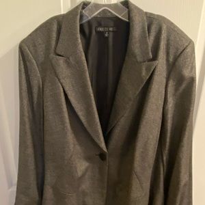 Black fleck suit jacket